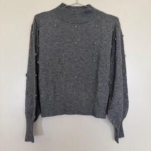 *NWOT McCulley's HIghland 100% Cashmere Sweater Grey